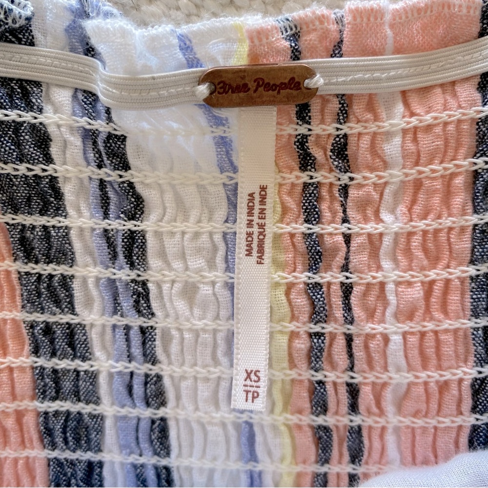 Free People Striped Midi Dress - Picture 5 of 6